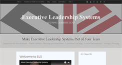Desktop Screenshot of elsleadership.org