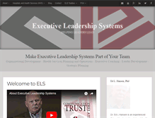 Tablet Screenshot of elsleadership.org